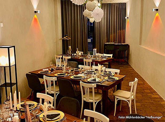 Krimidinner in der Mühlenbäcker Hoflounge