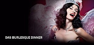 Krimidinner Gutschein für Burlesque Dinner