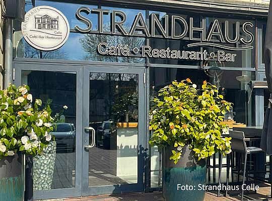 Strandhaus in Celle, Außenansicht, Krimidinner Celle