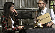 Schauspieler telefonieren