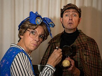 Theaterstück Sherlock Holmes und die vergiftete Grießnockerlsupp'n