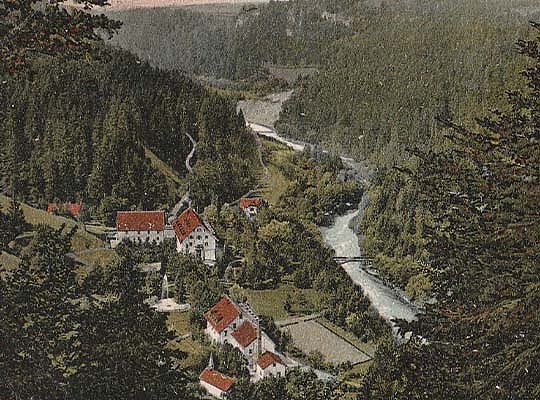 Vogelperspektive der Stadt Bad Boll