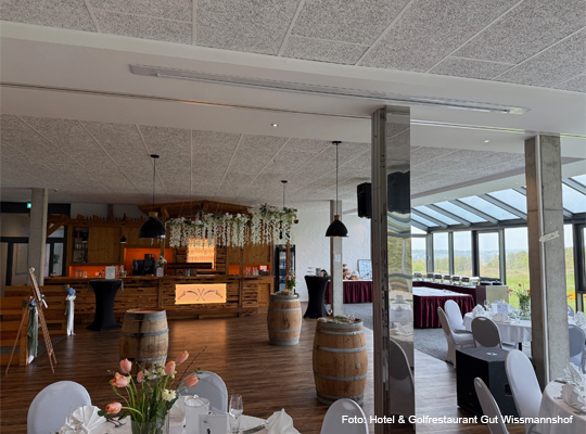 Innenansicht des Gastraums