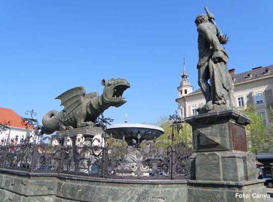 Brunnen in Klagenfurt