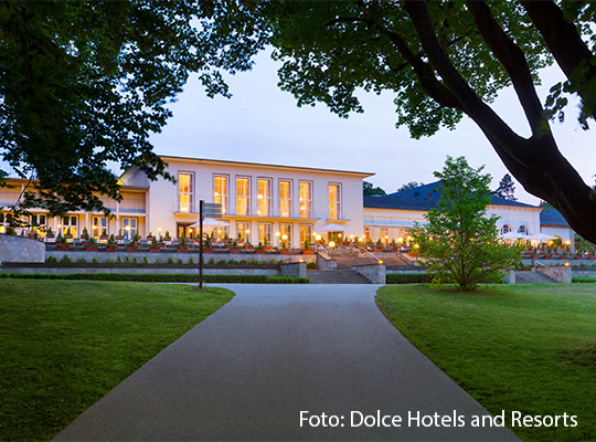 Außenansicht des Dolce Hotels and Resorts