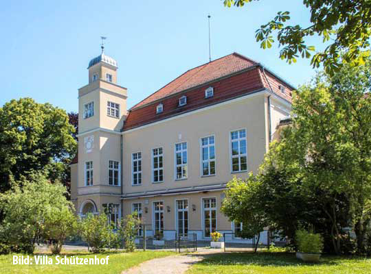 Herrschaftliches Gebäude Villa Schützenhof - Krimidinner Berlin