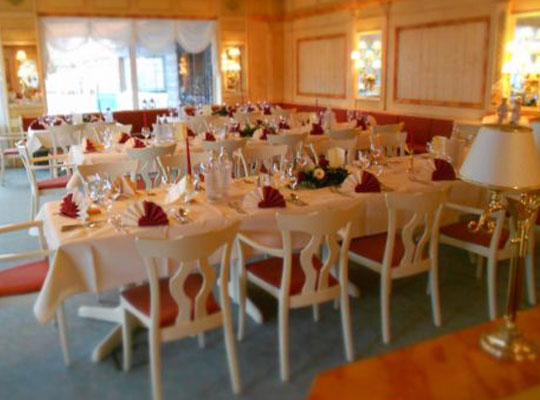 Festsaal im Hotel auf dem Kamp beim Krimidinner Hagen