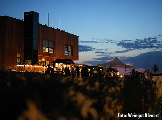 Das schöne Weingut Klenert von außen