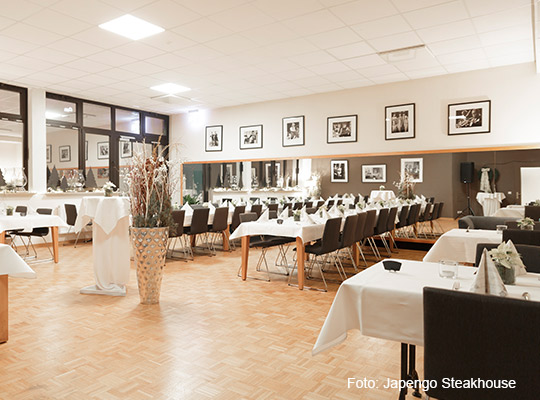 Krimidinner im Japengo Steakhouse Saal