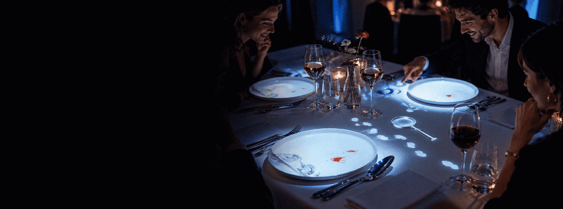 Das 3D Krimidinner
